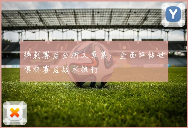 热刺赛后分析文章集，全面评估世俱杯赛后战术执行